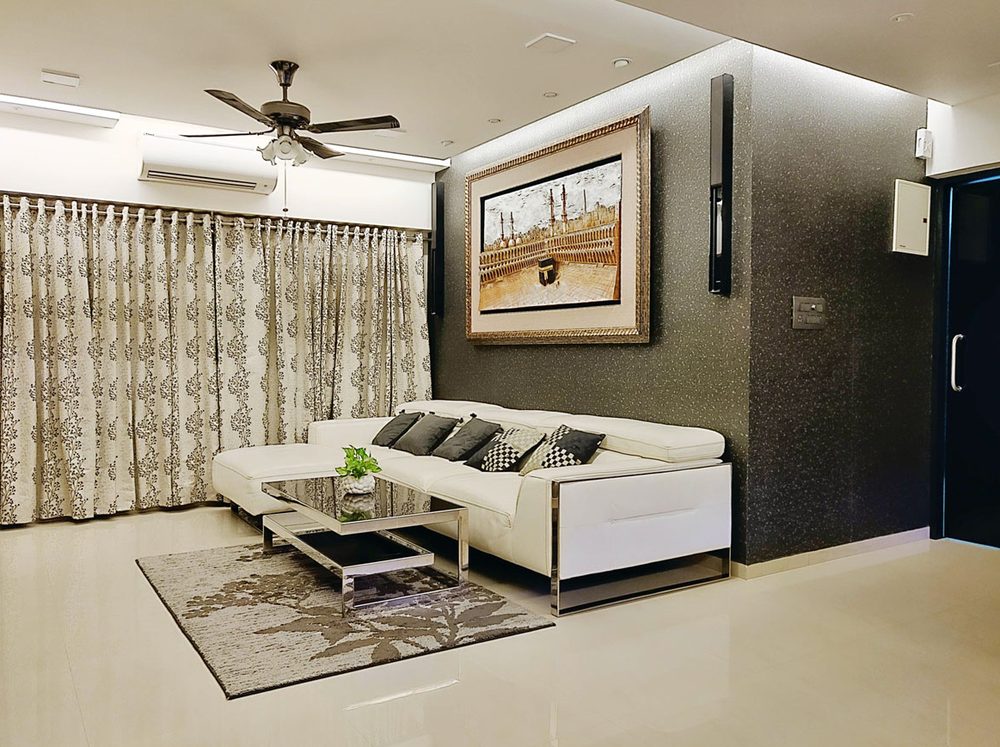 3 BHK living room